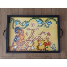 Kerala Mural Tray 3